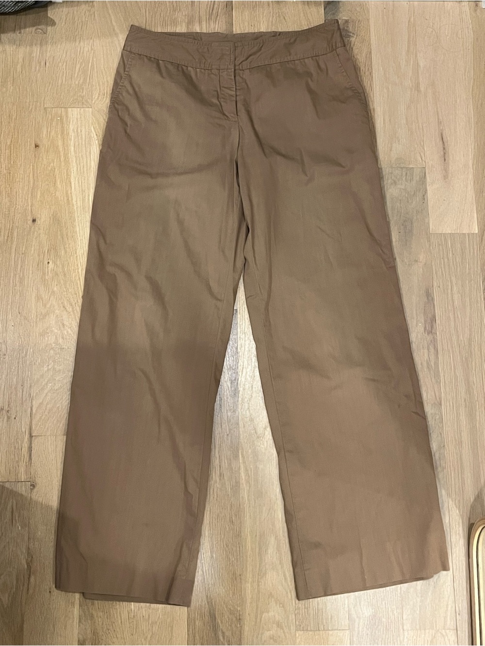 Cropped low rise pant